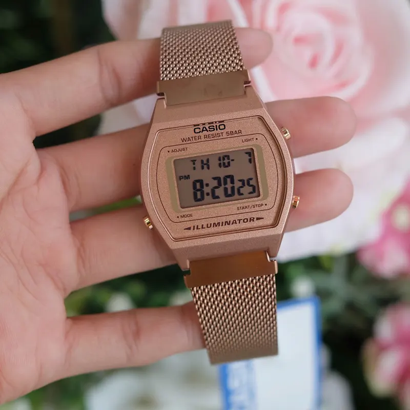 Casio Vintage Retro Rose Gold-tone Fashion Watch- B640WMR-5A